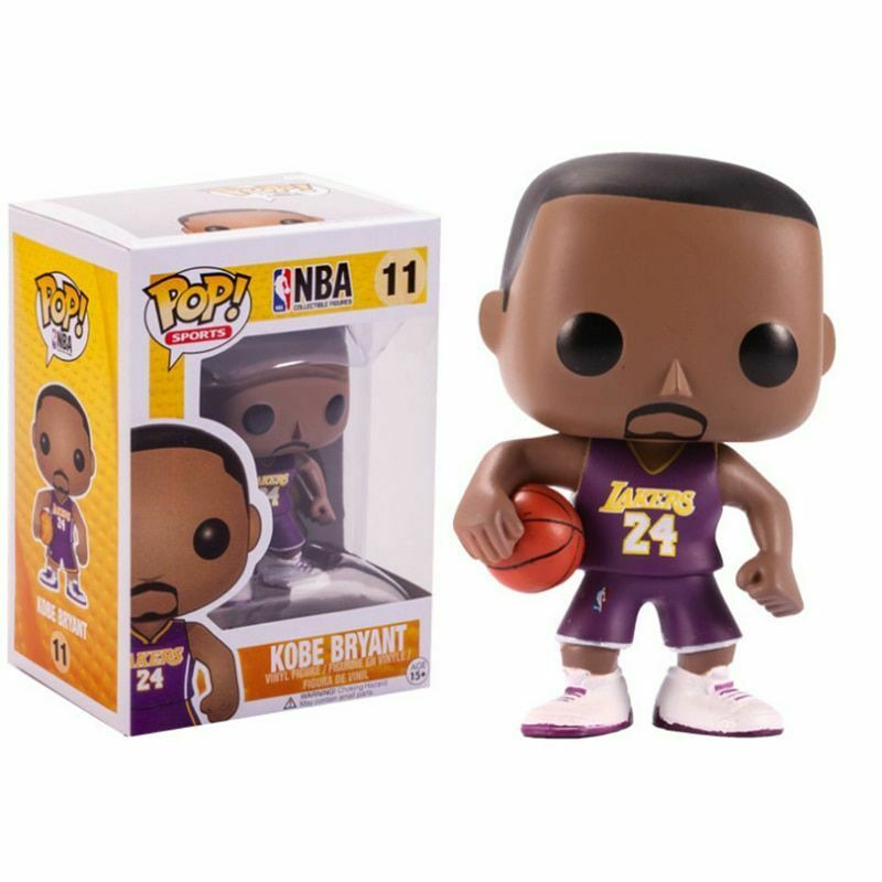 KOBE BRYANT Action Figure FUNKO POP Basketball NBA Star Model Toy Collectible