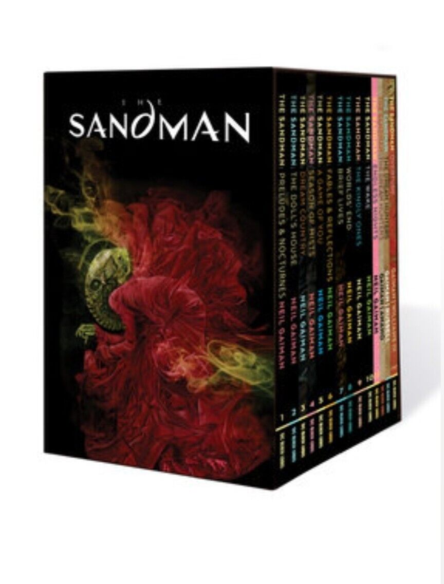 THE SANDMAN BY NEIL GAIMAN TPB 1-14 EXPANDED COMPLETE BOX SET NEW SEALED 
