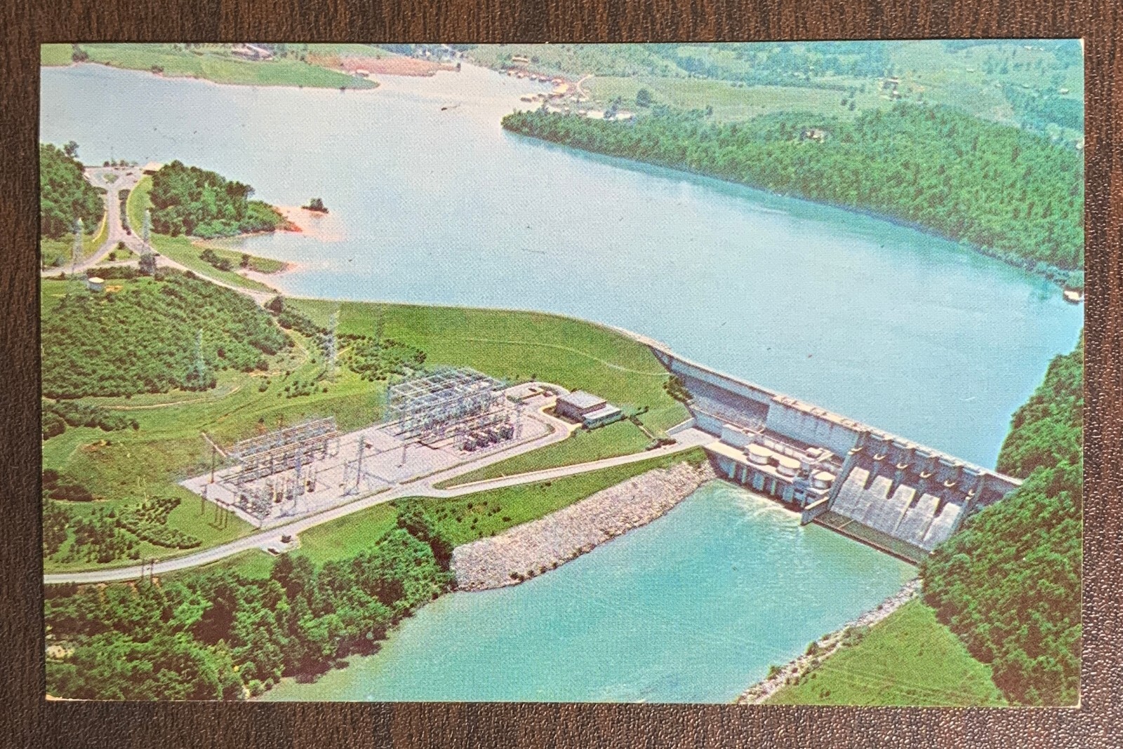 Postcard - Boone Dam And Lake Postcard - Boone Dam And Lake