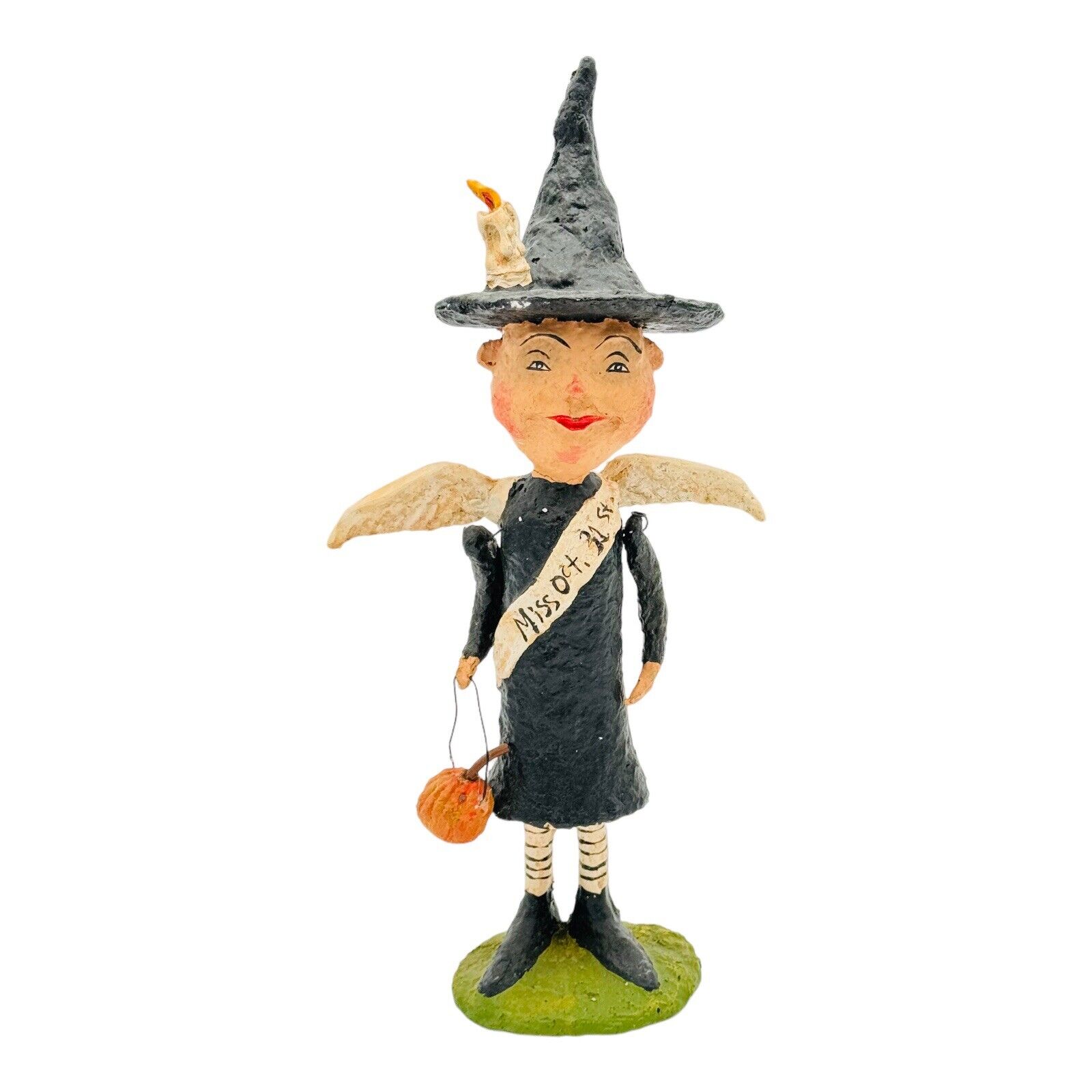 Debra Schoch Halloween Angel Witch Figurine 14” Bethany Lowe RARE FIND