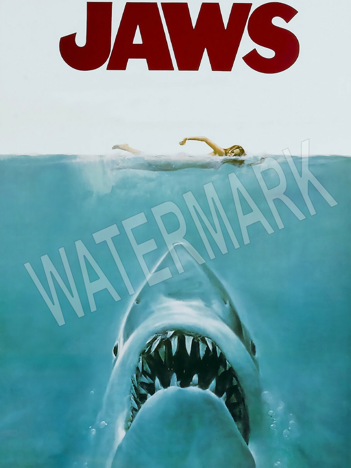 Jaws Movie Poster 1975 High Quality Metal Magnet 3 x 4 inches 9502 Jaws Movie Poster 1975 High Quality Metal Magnet 3 x 4 inches 9502