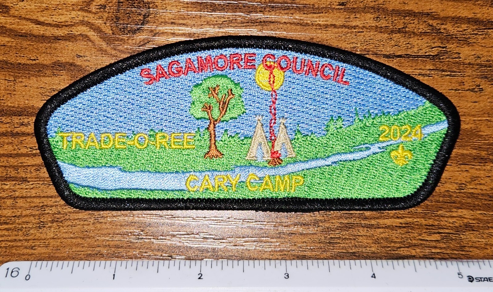 Sagamore Council Indiana Trade O Ree Cary Camp 2024 Boy Scout BSA CSP Patch