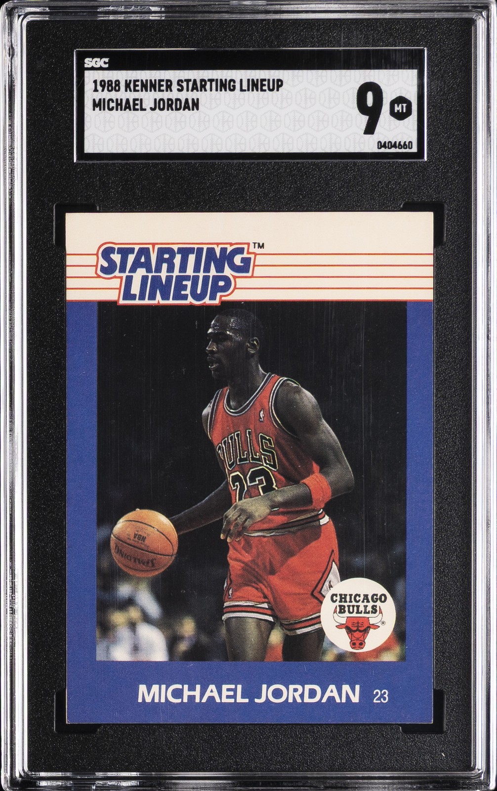 1988 KENNER STARTING LINEUP MICHAEL JORDAN SGC 9 1988 KENNER STARTING LINEUP MICHAEL JORDAN SGC 9