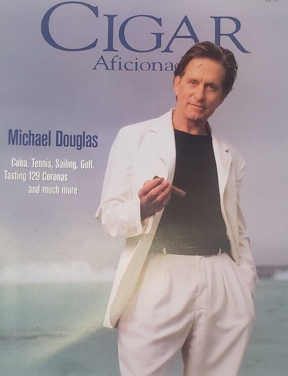 Cigar Aficionado Magazine June 1998 Michael Douglas; tasting 129 Coronas