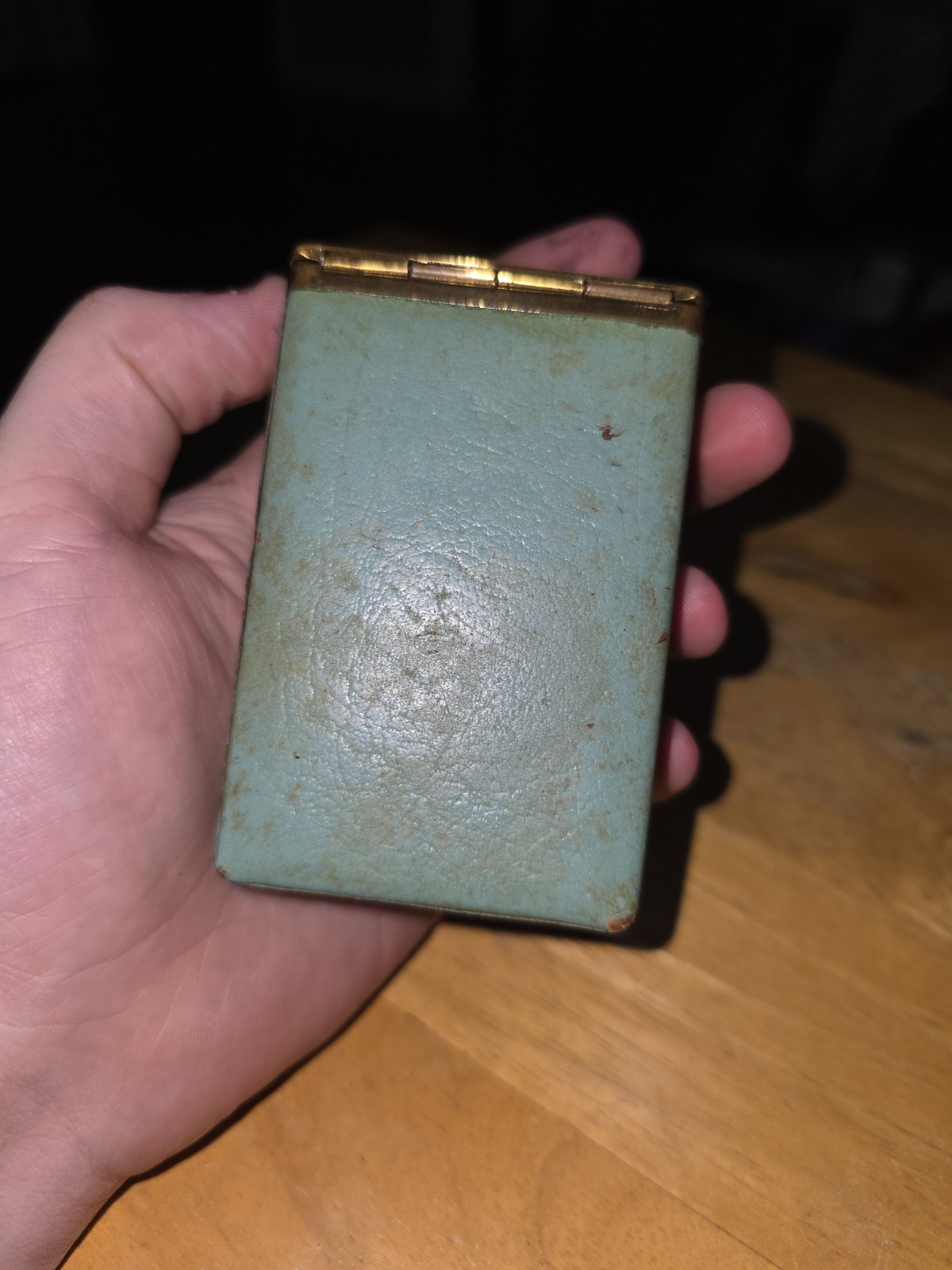 Vintage 1950s Germany Ladies Leather Cigarette Case RR Pat 2873876 Gold Crown Vintage 1950s Germany Ladies Leather Cigarette Case RR Pat 2873876 Gold Crown