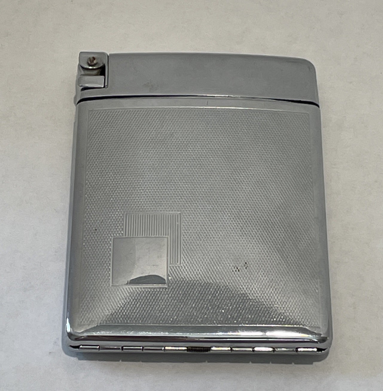 Vintage Silver Plate Cigarette Case Lighter Combo Tobacciana/Royal Case Lite Vintage Silver Plate Cigarette Case Lighter Combo Tobacciana/Royal Case Lite