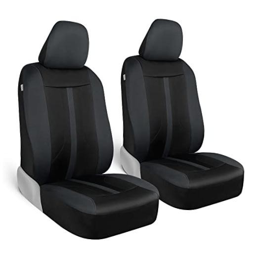 Gray Cloth Car Seat Covers for Front Seats – Premium Gray Front Seats