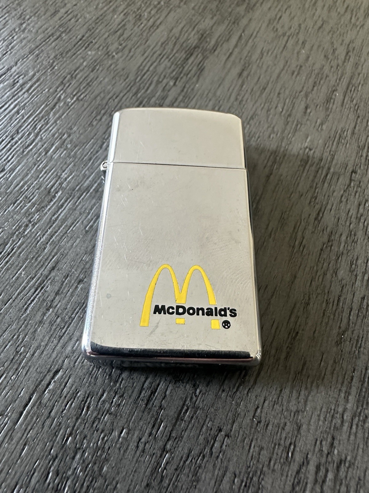 RARE 1982 MCDONALDS GOLDEN ARCHES ZIPPO LIGHTER RARE 1982 MCDONALDS GOLDEN ARCHES ZIPPO LIGHTER