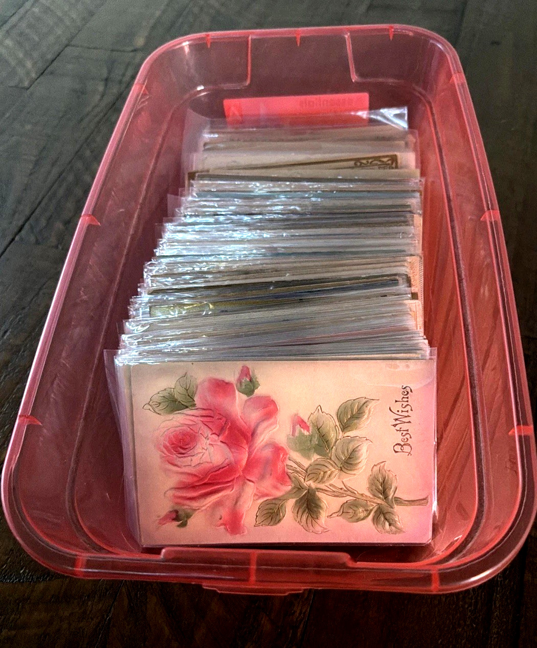 Huge~Estate-Lot-of 110 +~Airbrushed~Velvet~Embossed~Antique~Greetings-Postcards~ Huge~Estate-Lot-of 110 +~Airbrushed~Velvet~Embossed~Antique~Greetings-Postcards~