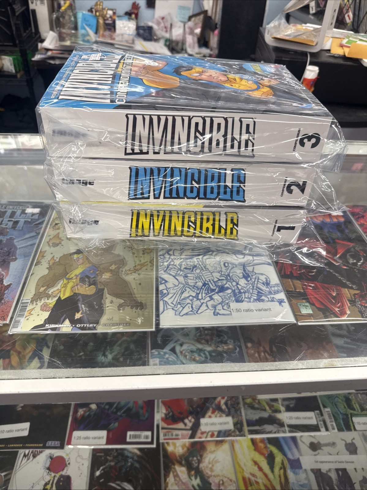 Invincible Compendium 1, 2, & 3 Book Lot Complete Set Image Comics Invincible Compendium 1, 2, & 3 Book Lot Complete Set Image Comics
