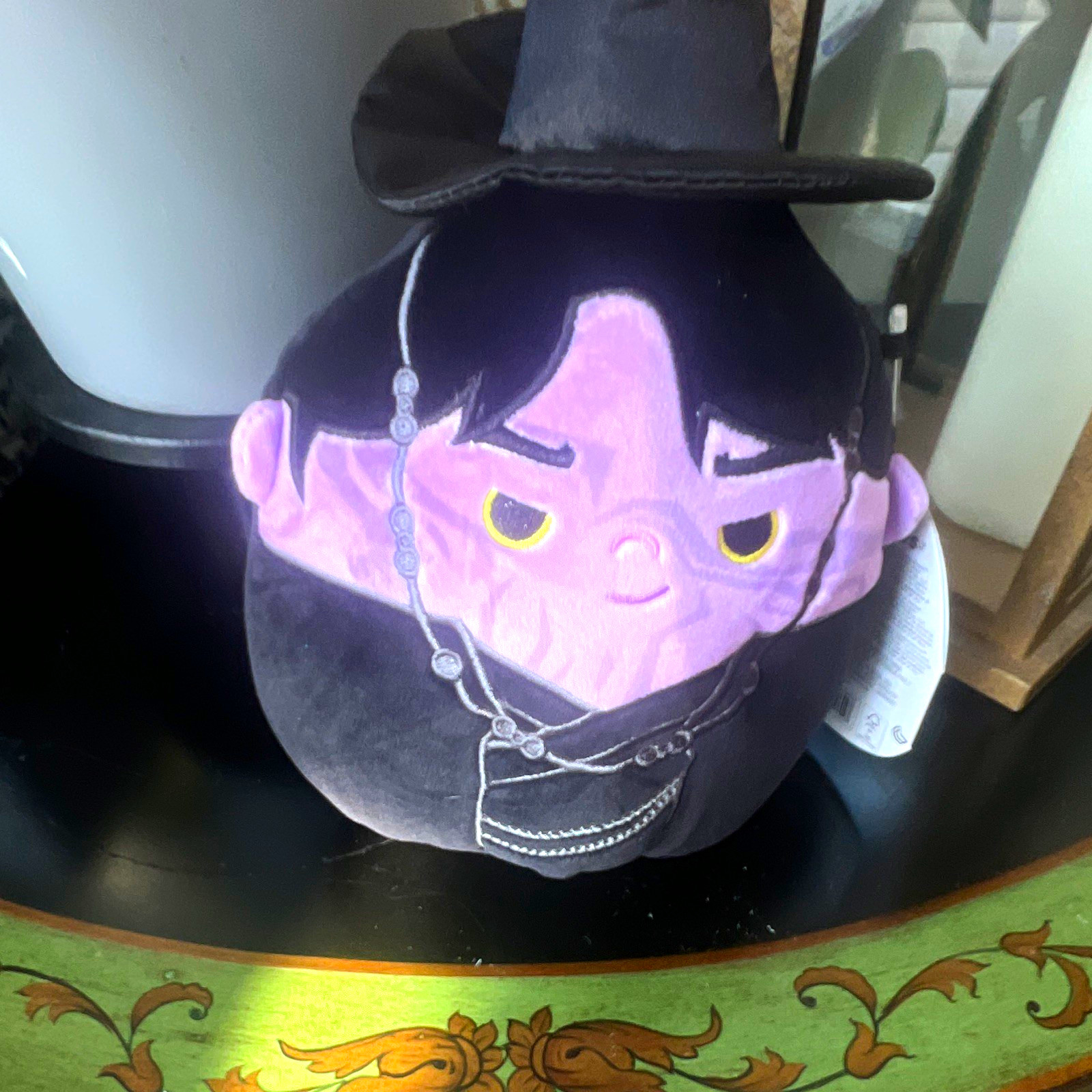 Squishmallows Jinu Plush - KPop Demon Hunters Netflix Character, Black/Purple Squishmallows Jinu Plush - KPop Demon Hunters Netflix Character, Black/Purple