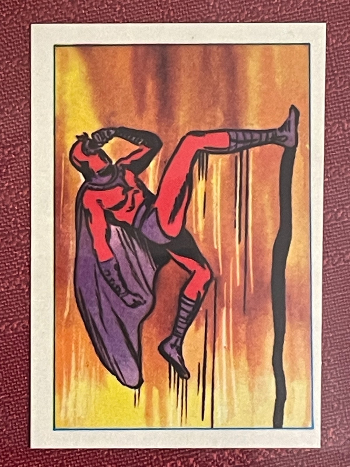 MAGNETO 1984 Leaf Marvel Super Heroes Secret Wars Sticker #60 Rookie Card MAGNETO 1984 Leaf Marvel Super Heroes Secret Wars Sticker #60 Rookie Card