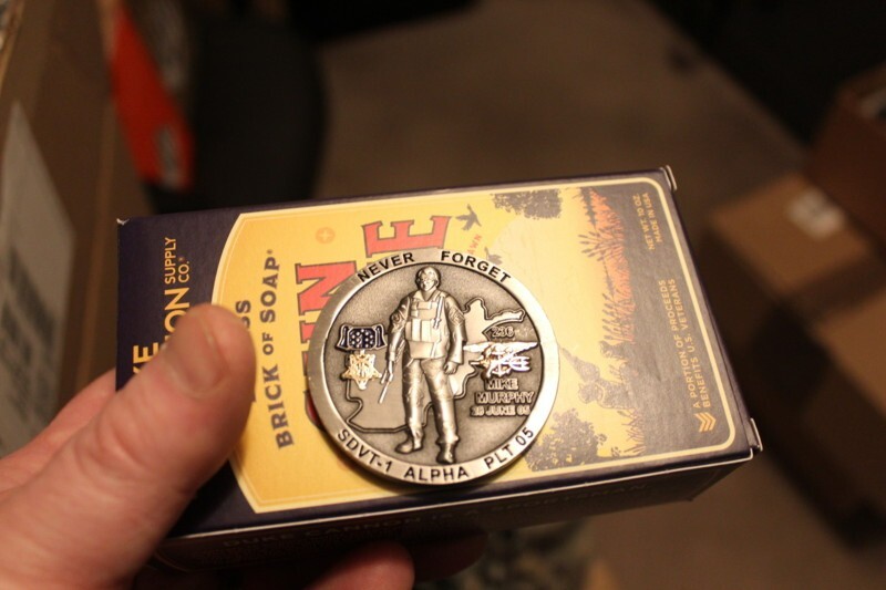 OPERATION RED WINGS LT MIKE MURPHY SDVT-1 ALPHA - #'RD ORIG CHALLENGE COIN RARE