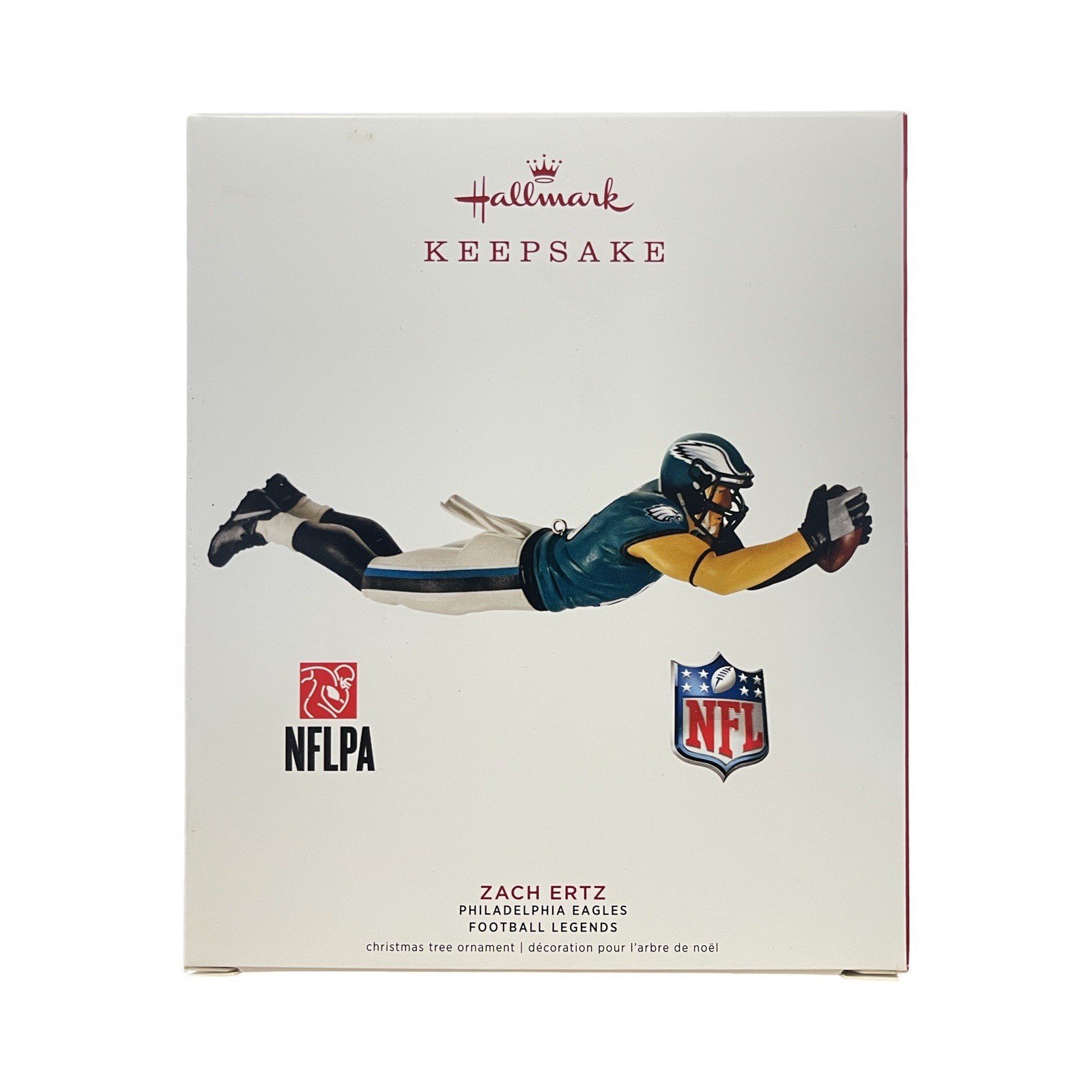 2019 Hallmark Zach Ertz NFL Philadelphia Eagles Ornament - 25TH Football Legends 2019 Hallmark Zach Ertz NFL Philadelphia Eagles Ornament - 25TH Football Legends