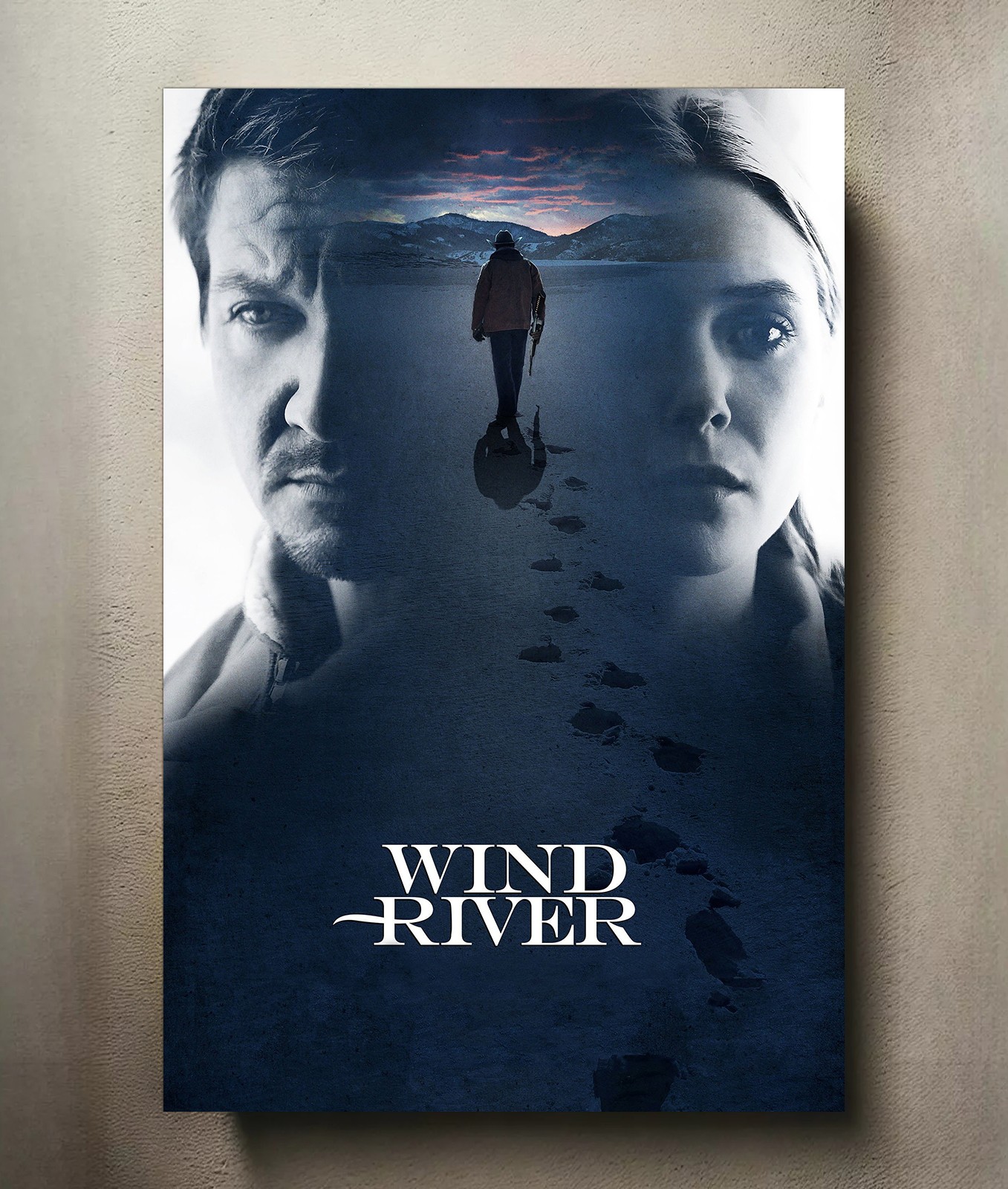Wind River 8x12 Metal Movie Poster Sign