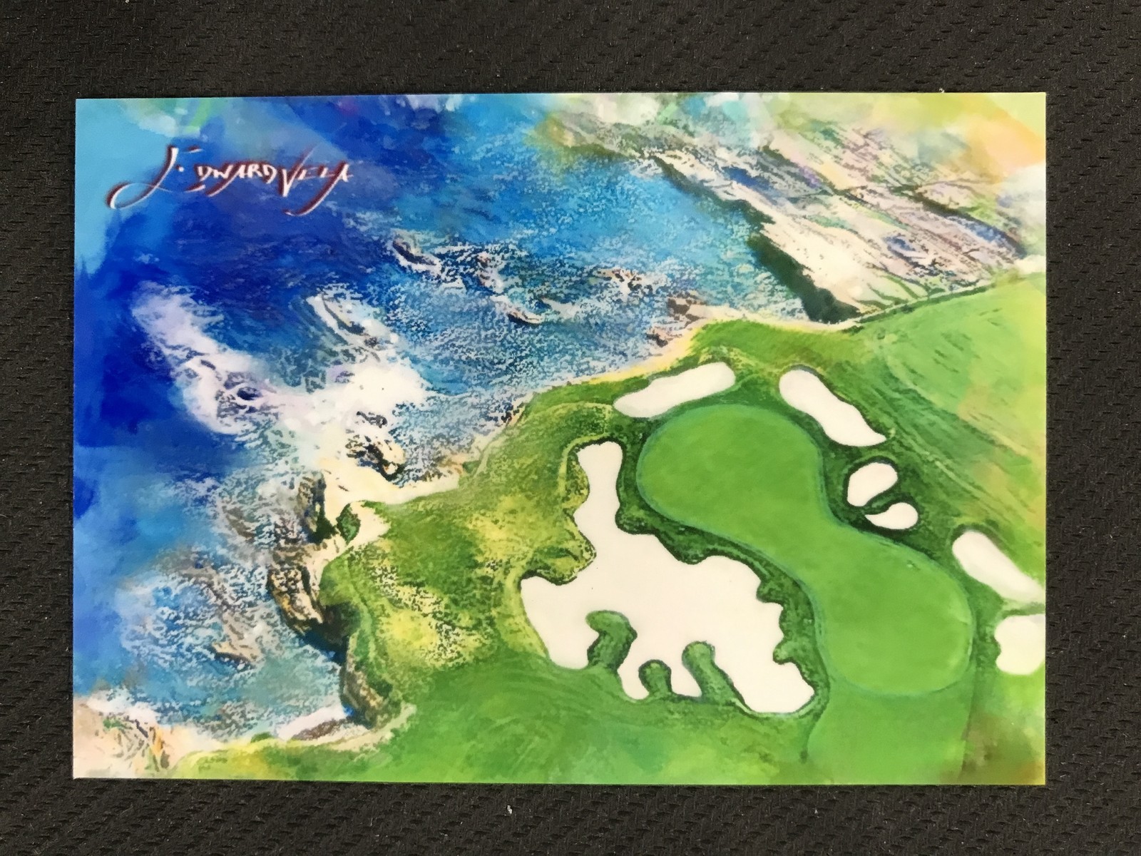 2025 Signed Edward Vela Custom /50 #2 Pebble Beach Golf Links 2025 Signed Edward Vela Custom /50 #2 Pebble Beach Golf Links