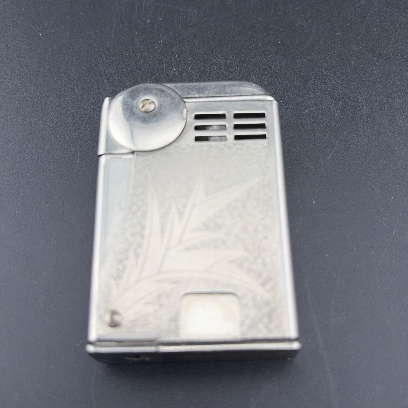 Retro READY Steel Pocket Semi Auto Lighter Made In Austria 1930’s/1950’s Retro READY Steel Pocket Semi Auto Lighter Made In Austria 1930’s/1950’s