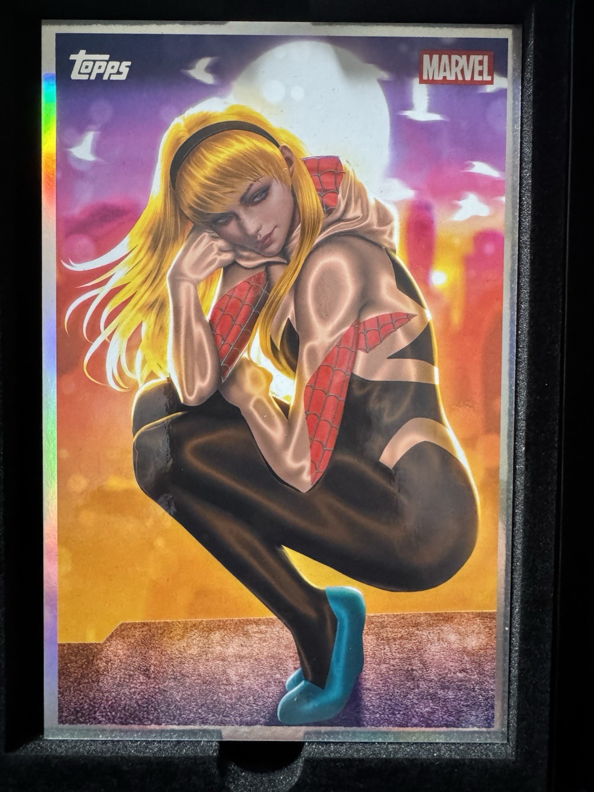 2026 Topps Marvel Vault Box Topper Originals GHOST-SPIDER Art Card With BOX 2026 Topps Marvel Vault Box Topper Originals GHOST-SPIDER Art Card With BOX