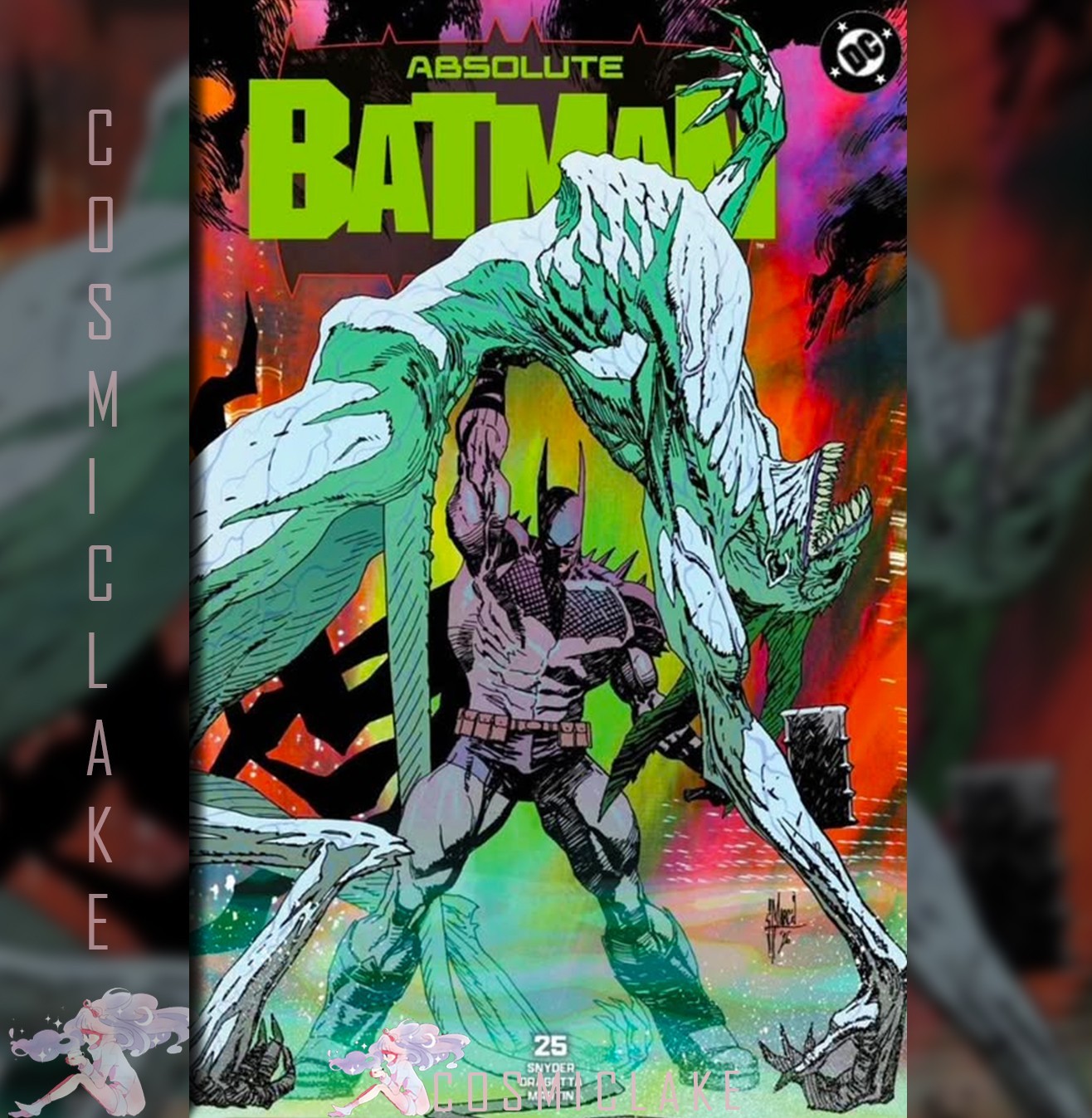 Absolute Batman #25 March Dragon Ball Homage Variant Presale 10/28☆ Absolute Batman #25 March Dragon Ball Homage Variant Presale 10/28☆