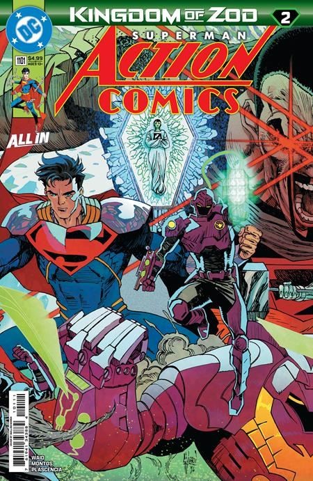 ACTION COMICS #1101 CVR A MARCH CONNECTING (KINGDOM OF ZOD) DC Comics 2026 ACTION COMICS #1101 CVR A MARCH CONNECTING (KINGDOM OF ZOD) DC Comics 2026