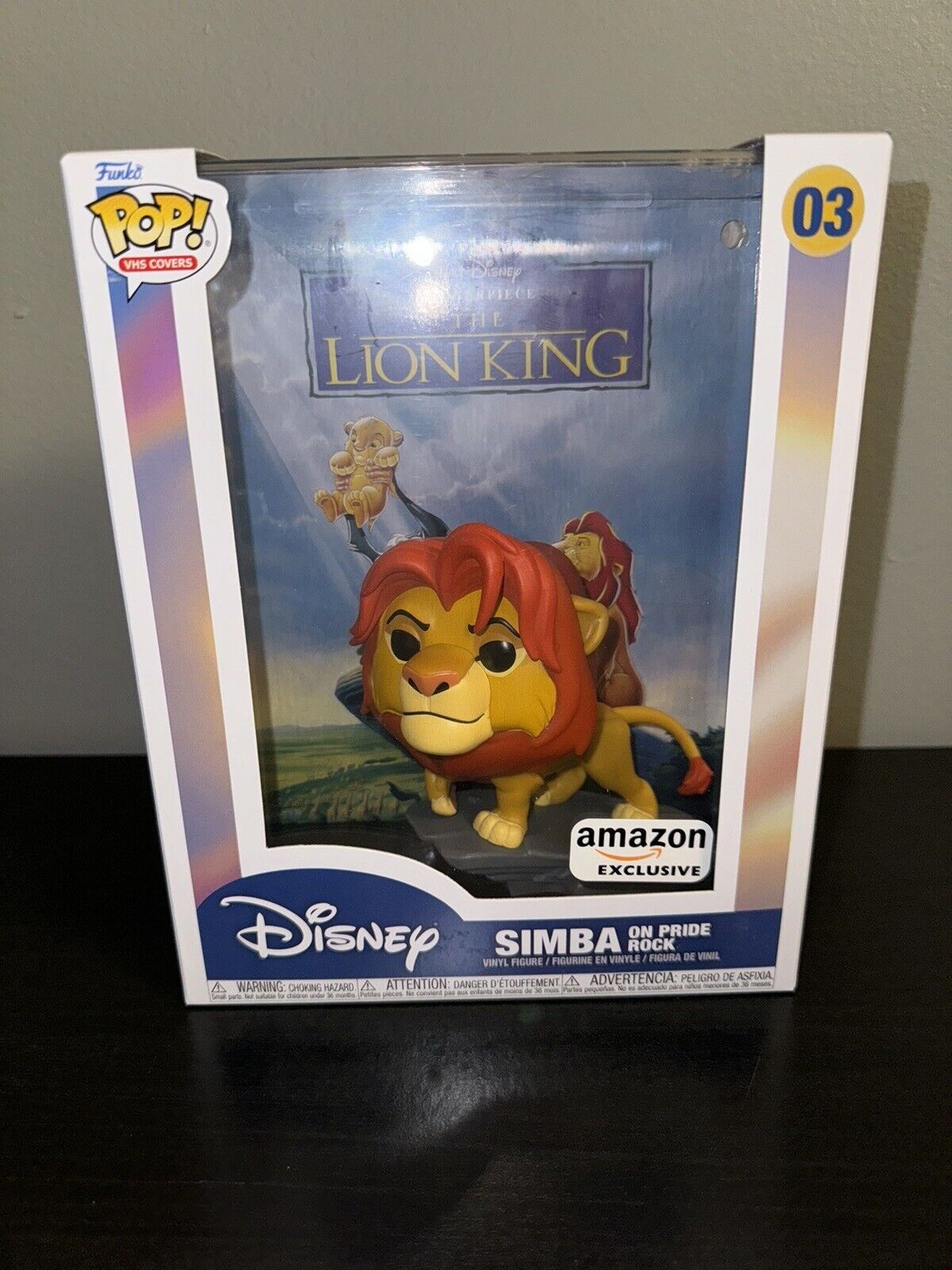 Funko Pop Disney The Lion King Simba on Pride Rock Vinyl #03 Special Edition