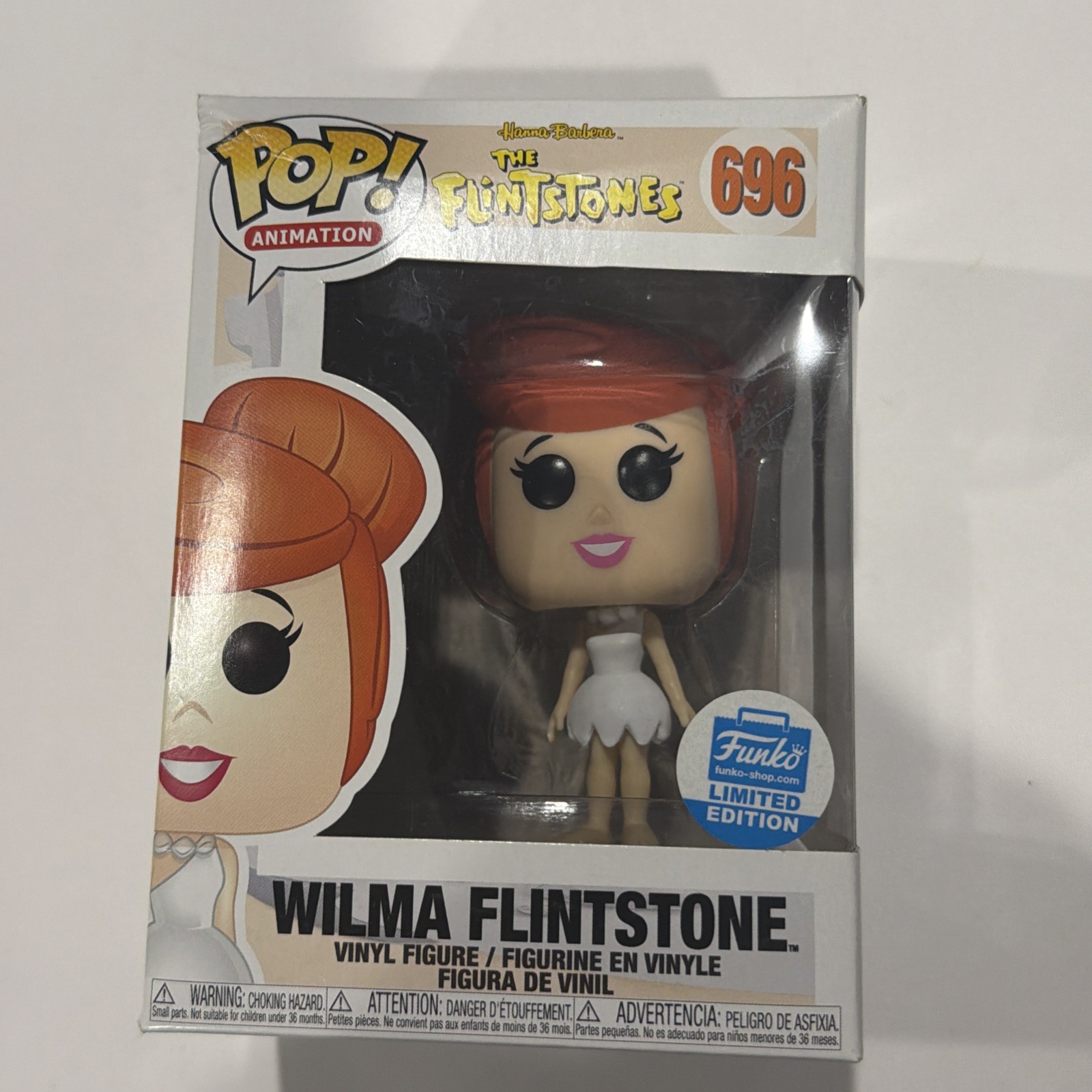 Funko Pop Vinyl: The Flintstones - Wilma Flintstone - Funko (Exclusive) #696 Funko Pop Vinyl: The Flintstones - Wilma Flintstone - Funko (Exclusive) #696