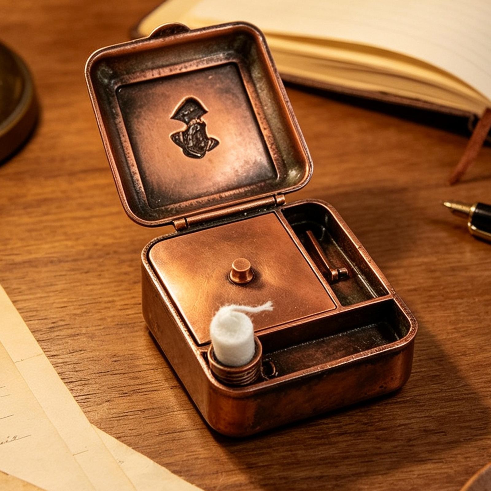Mechanical candle box Pocket Candle Stick Holder 8cm/3.14in Mechanical candle box Pocket Candle Stick Holder 8cm/3.14in