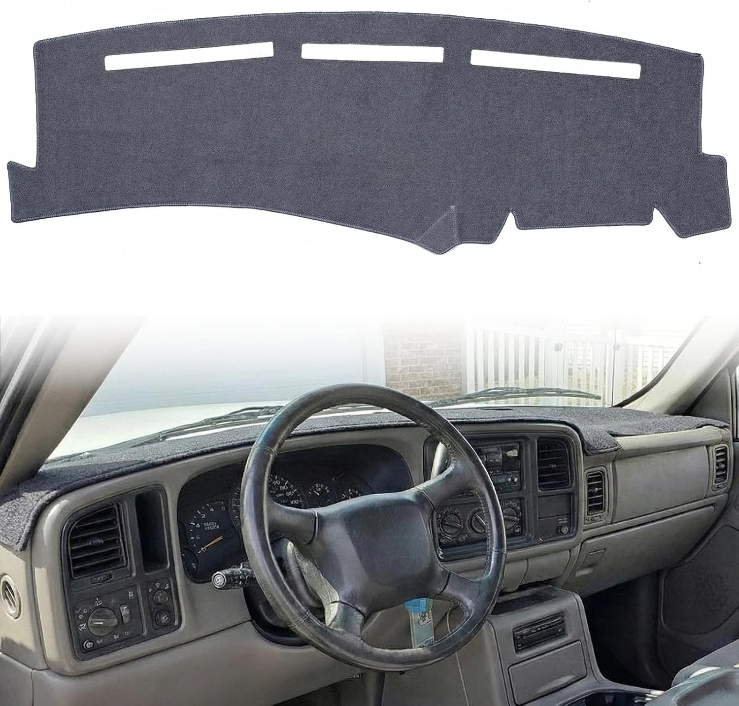 Dashboard Cover Dash Cover Mat Pad Custom Fit for 1999-2006 GMC Sierra/Chevy Che Dashboard Cover Dash Cover Mat Pad Custom Fit for 1999-2006 GMC Sierra/Chevy Che