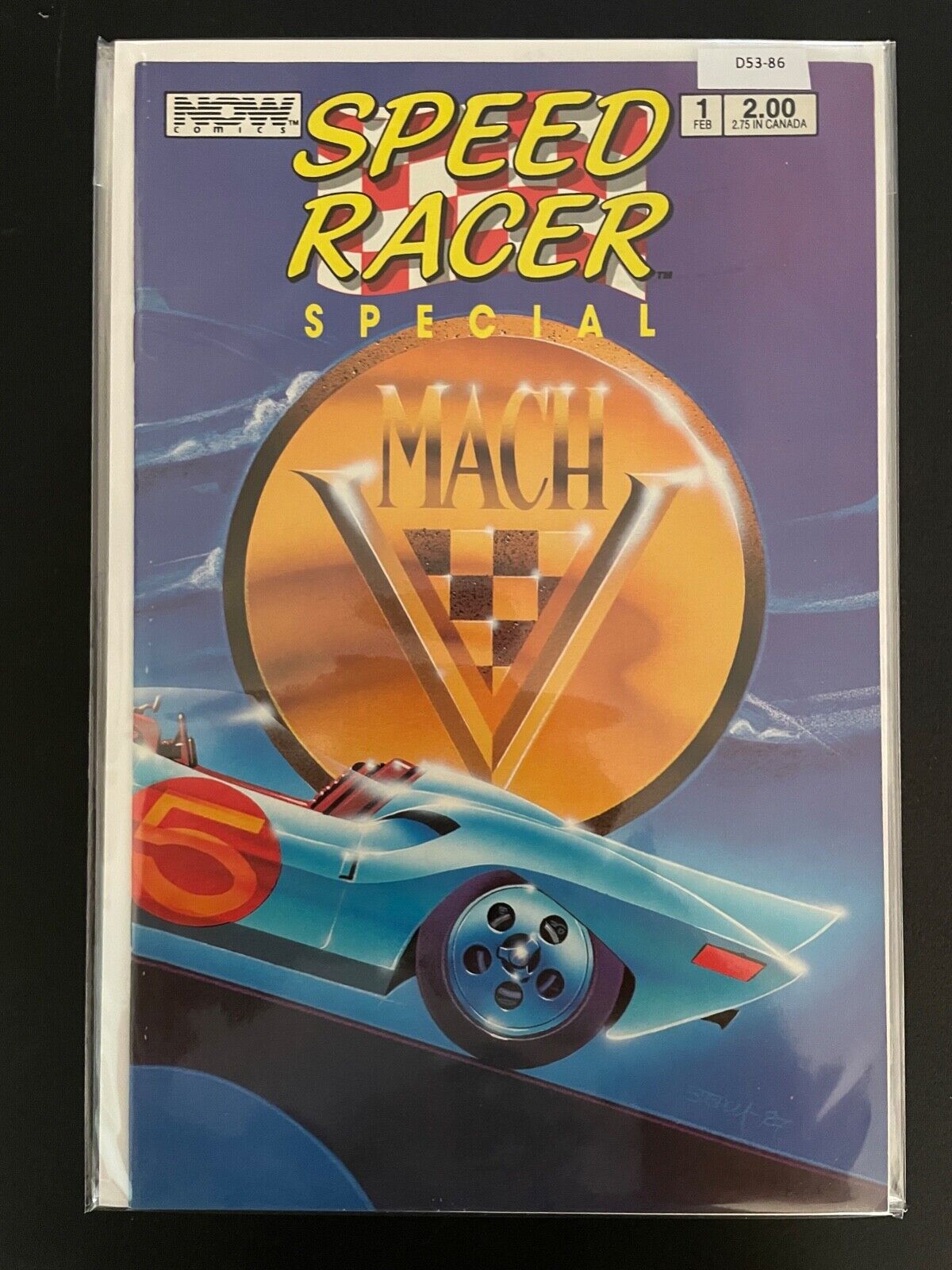 Speed Racer Special 1 Higher Grade 8.0 Now Comics Book D53-86