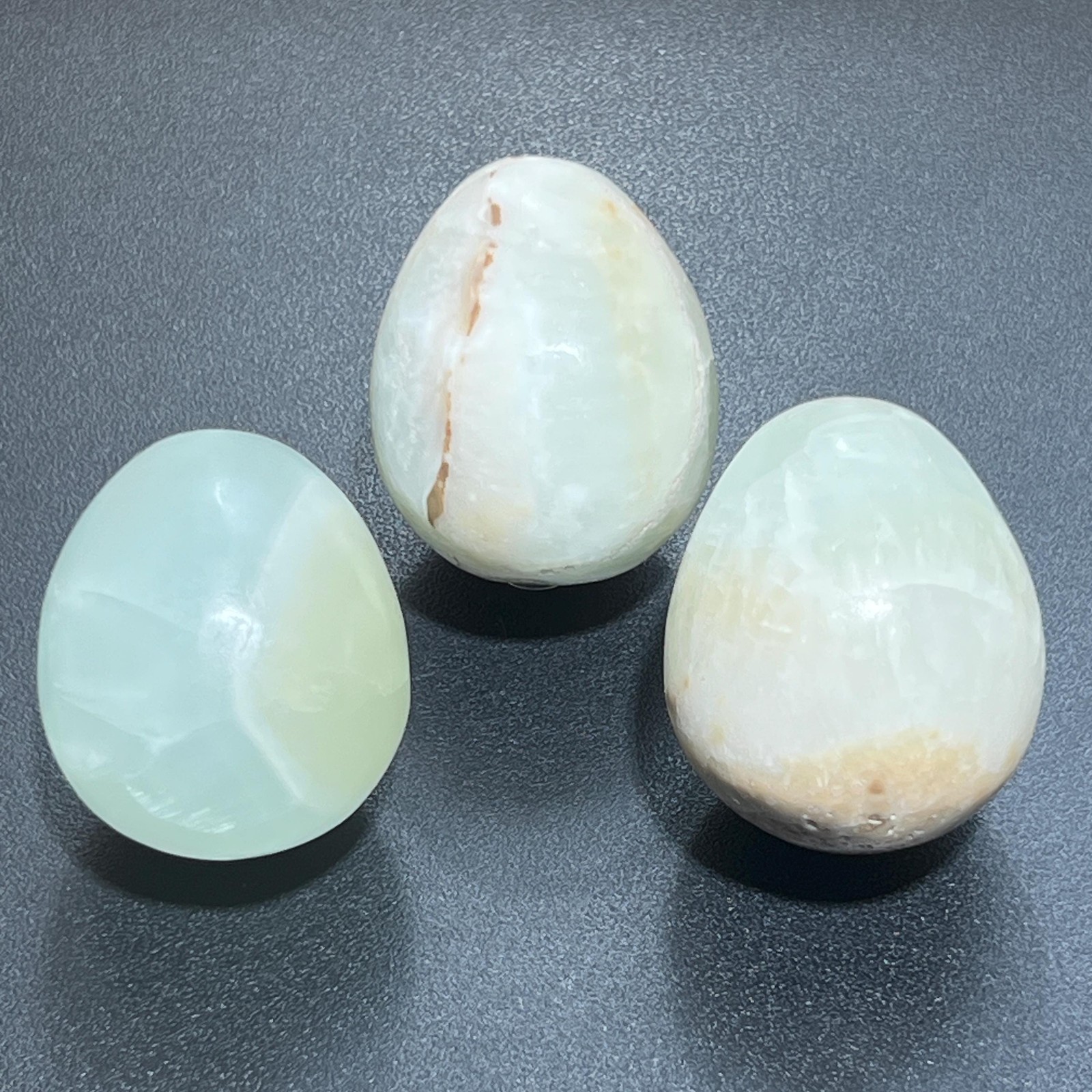Pistachio Calcite Crystal Egg Carving Wholesale Gemstone Decor Supply