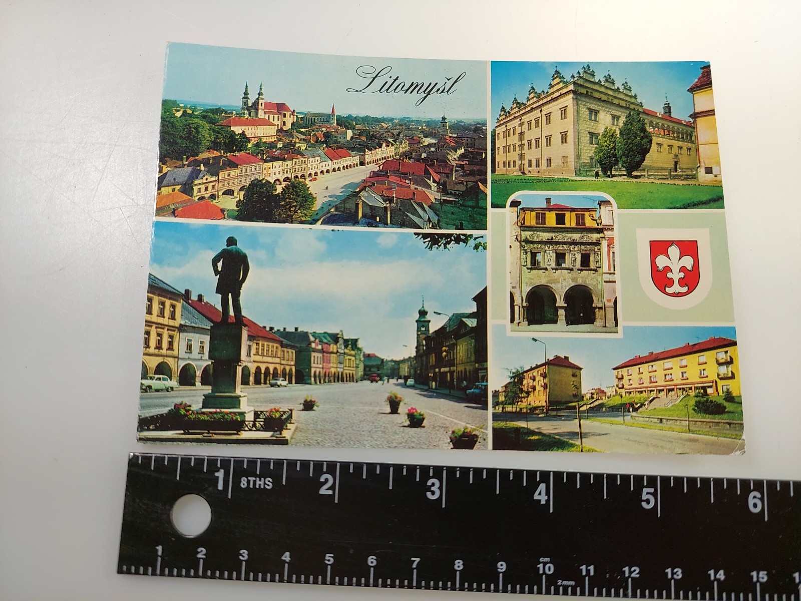 Czech Republic Litomyšl Multi-view (D) Postcard Vintage📬📨 Czech Republic Litomyšl Multi-view (D) Postcard Vintage📬📨