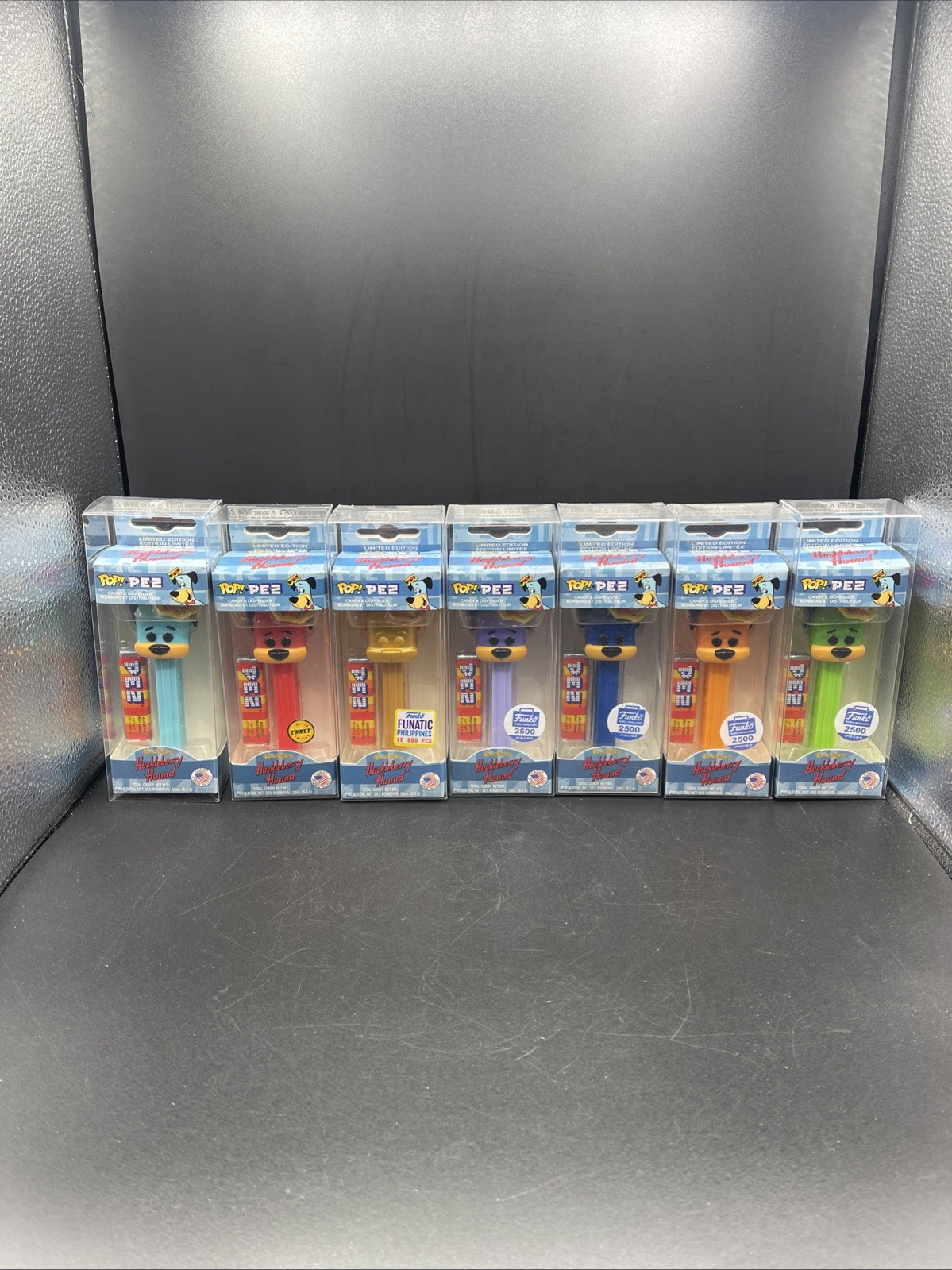 Funko POP Pez Hanna Barbera Huckleberry Hound Gold LE 600pcs Complete Set of 7 Funko POP Pez Hanna Barbera Huckleberry Hound Gold LE 600pcs Complete Set of 7