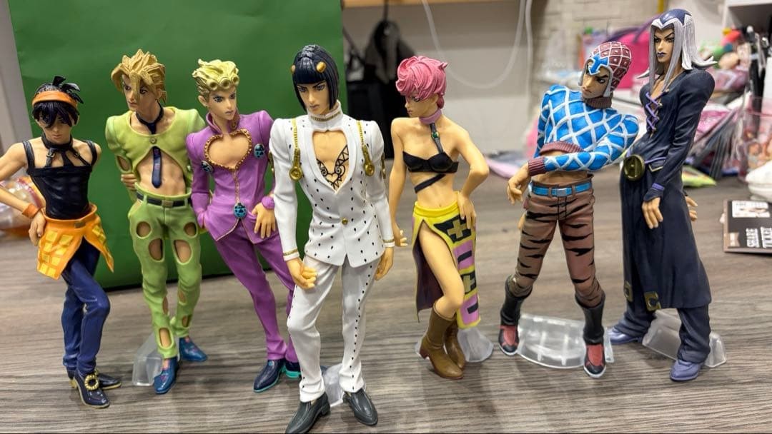JoJo's Bizarre Adventure Set of 7 Figures
