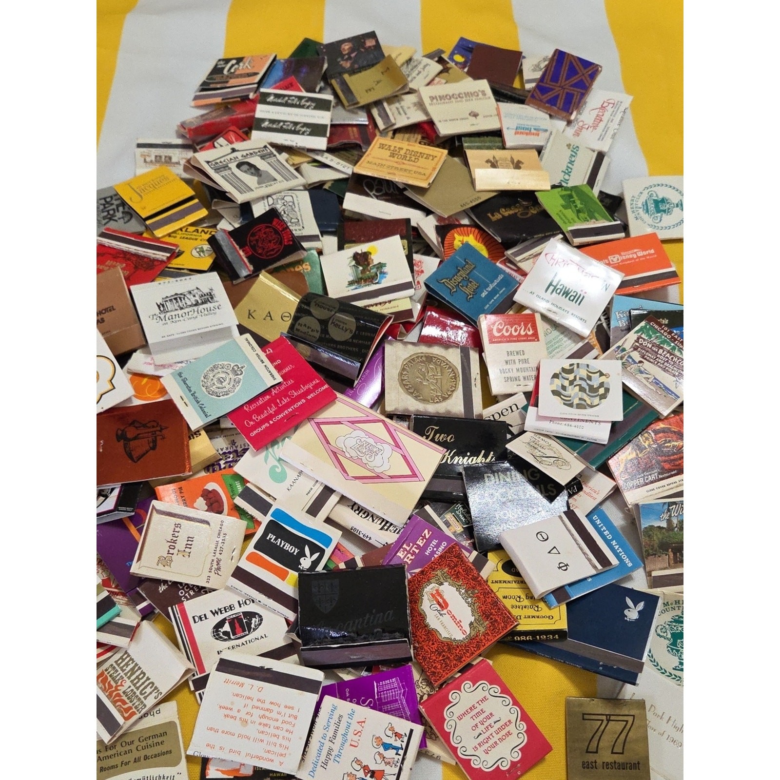 15 Random Vintage Matchbooks Mystery Lot Advertising Casino Hotel Restaurant Ect 15 Random Vintage Matchbooks Mystery Lot Advertising Casino Hotel Restaurant Ect