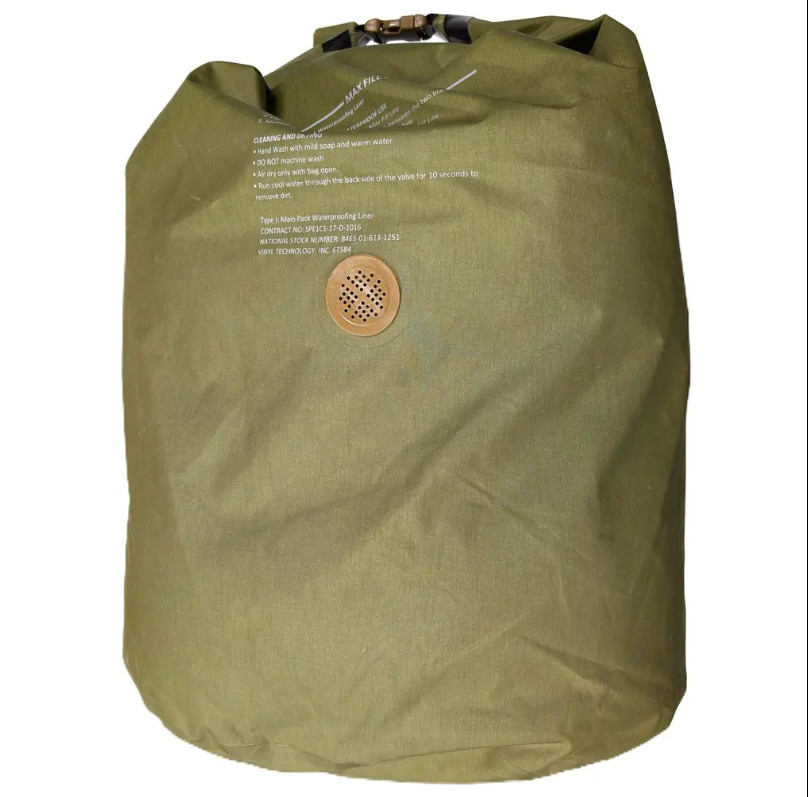 USMC GEN 1 OD WATERPROOF LINER 65L GREEN Dry Bag LARGE ILBE Field Pack USGI USMC GEN 1 OD WATERPROOF LINER 65L GREEN Dry Bag LARGE ILBE Field Pack USGI