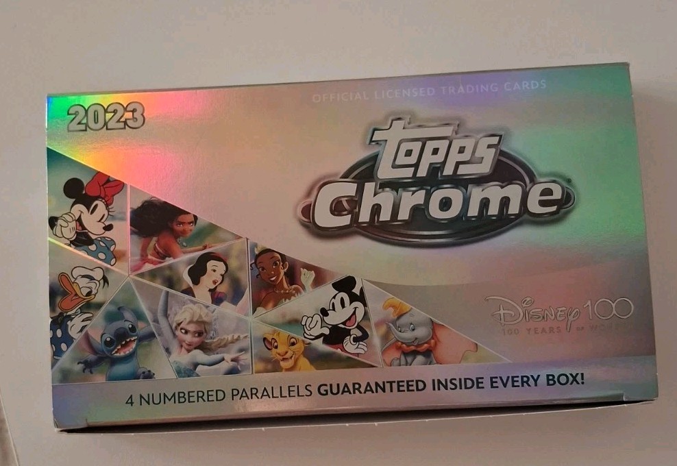 2023 Topps Chrome Disney - Empty Hobby Box 2023 Topps Chrome Disney - Empty Hobby Box