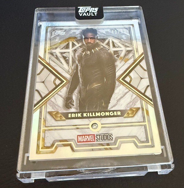 2026 Topps Marvel Vault Erik Killmonger Diamonds /50 #MD-33