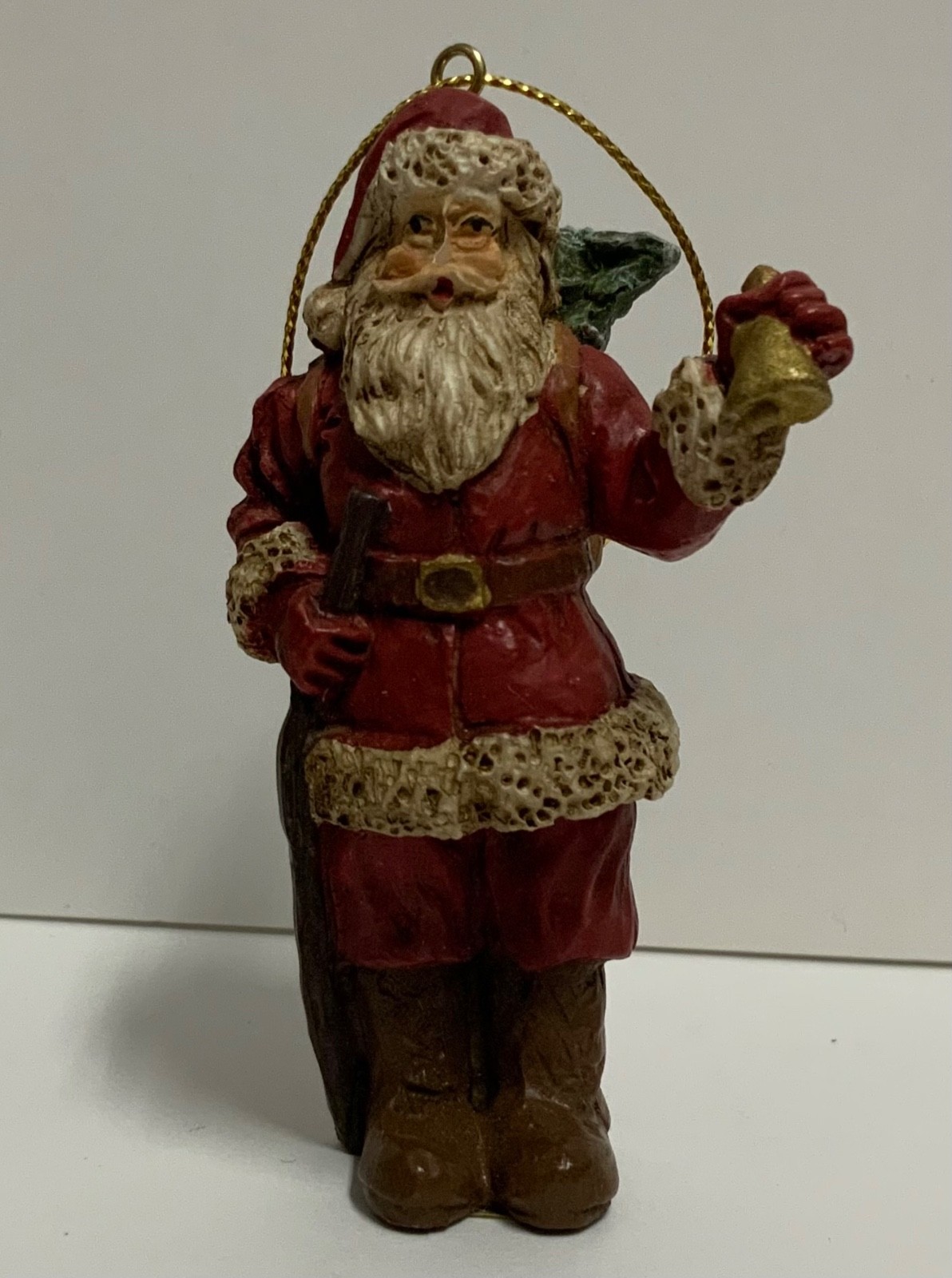 Noble Arts 3 Inch Santa Clause Christmas Ornament Noble Arts 3 Inch Santa Clause Christmas Ornament