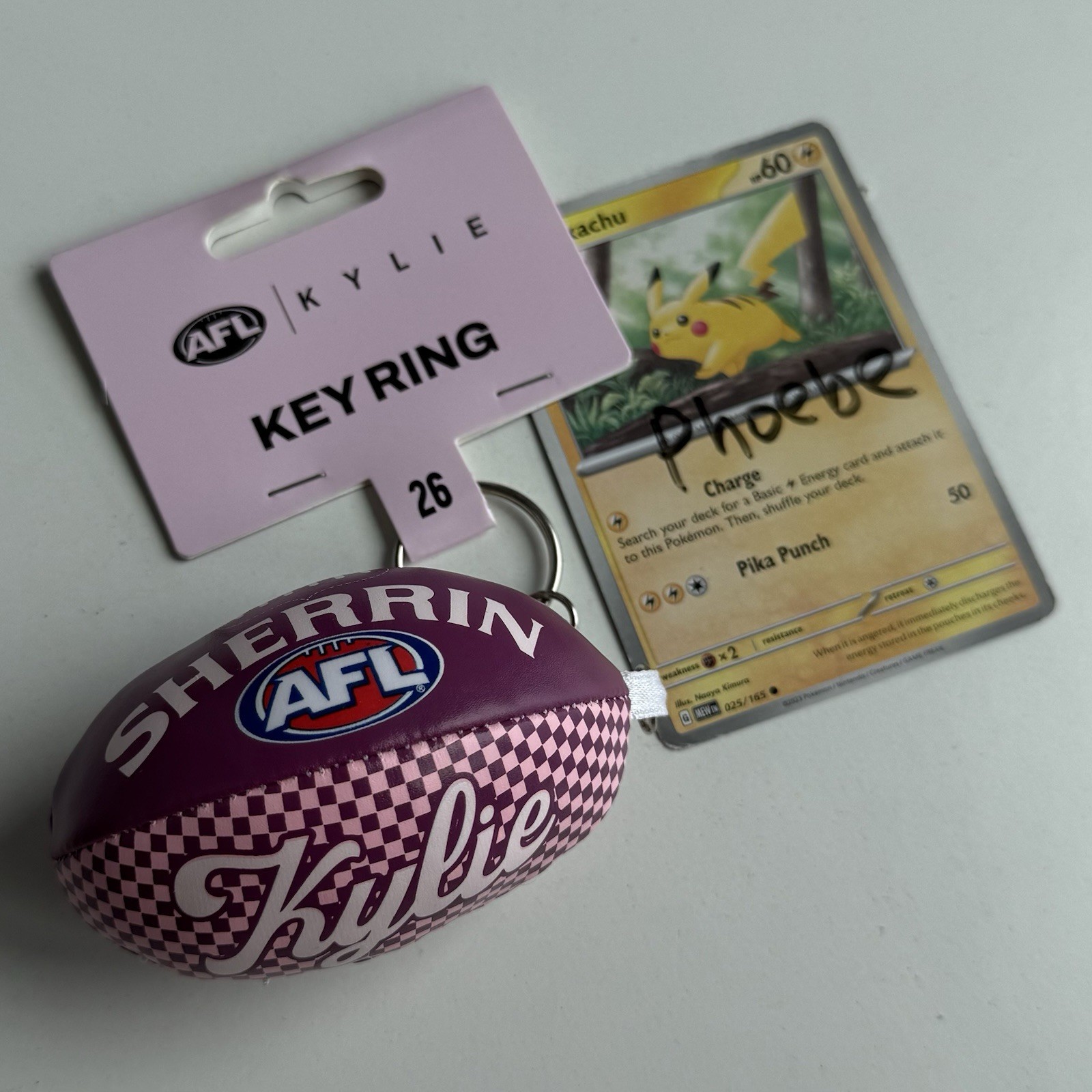 FREE 🇦🇺 SHIP - POP UP EXCLUSIVE 2026 AFL x Kylie Minogue Key Ring FREE 🇦🇺 SHIP - POP UP EXCLUSIVE 2026 AFL x Kylie Minogue Key Ring