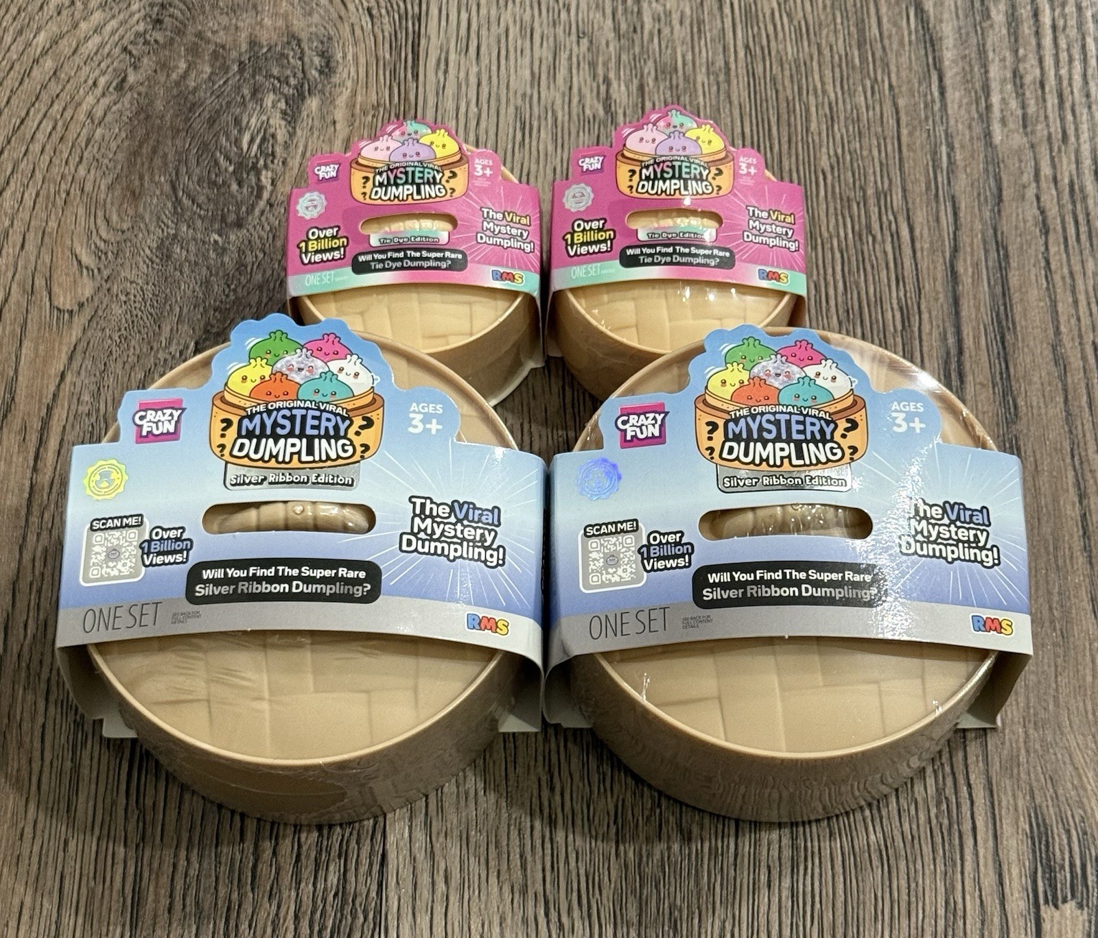 Five Below RMS Viral Squishy Mystery Dumpling Lot Of 4 - 100% Authentic Five Below RMS Viral Squishy Mystery Dumpling Lot Of 4 - 100% Authentic