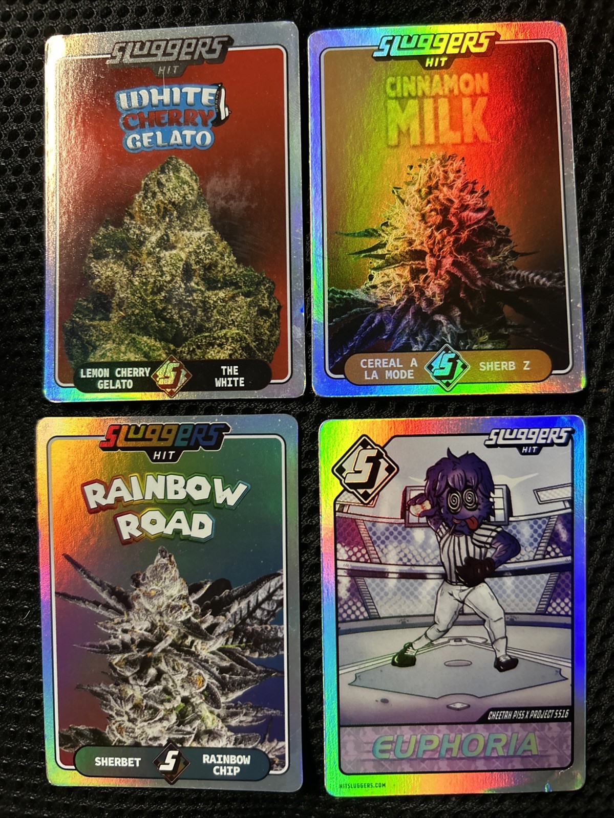 Total Of 4 Sluggers Hit Cards Total Of 4 Sluggers Hit Cards