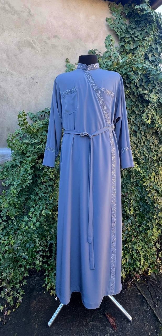 Custom Orthodox Embroidered Cassock - Wet silk fabric Custom Orthodox Embroidered Cassock - Wet silk fabric