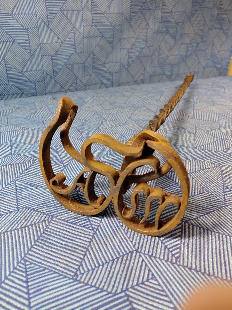 "M A" Antique Western Branding Iron - Cowboy Rancher 25" Cattle Branding Iron "M A" Antique Western Branding Iron - Cowboy Rancher 25" Cattle Branding Iron