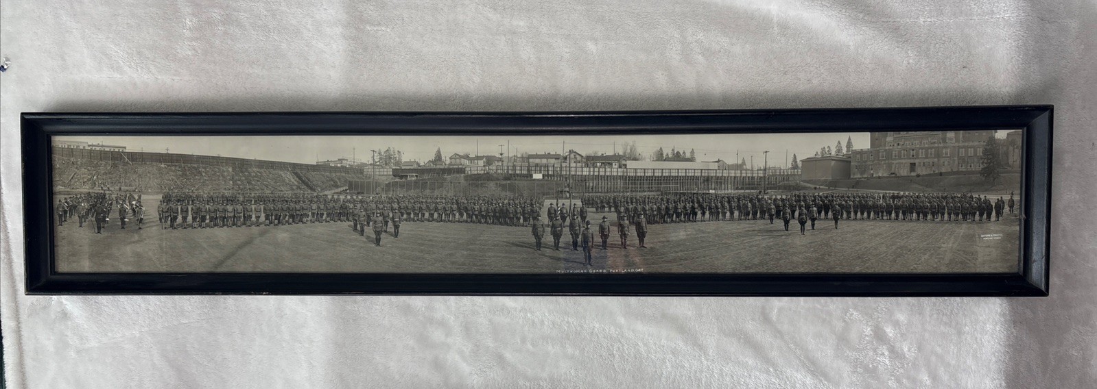 Antique 1918 WWI Panoramic Photo Multnomah Guard Portland Oregon National Guard Antique 1918 WWI Panoramic Photo Multnomah Guard Portland Oregon National Guard