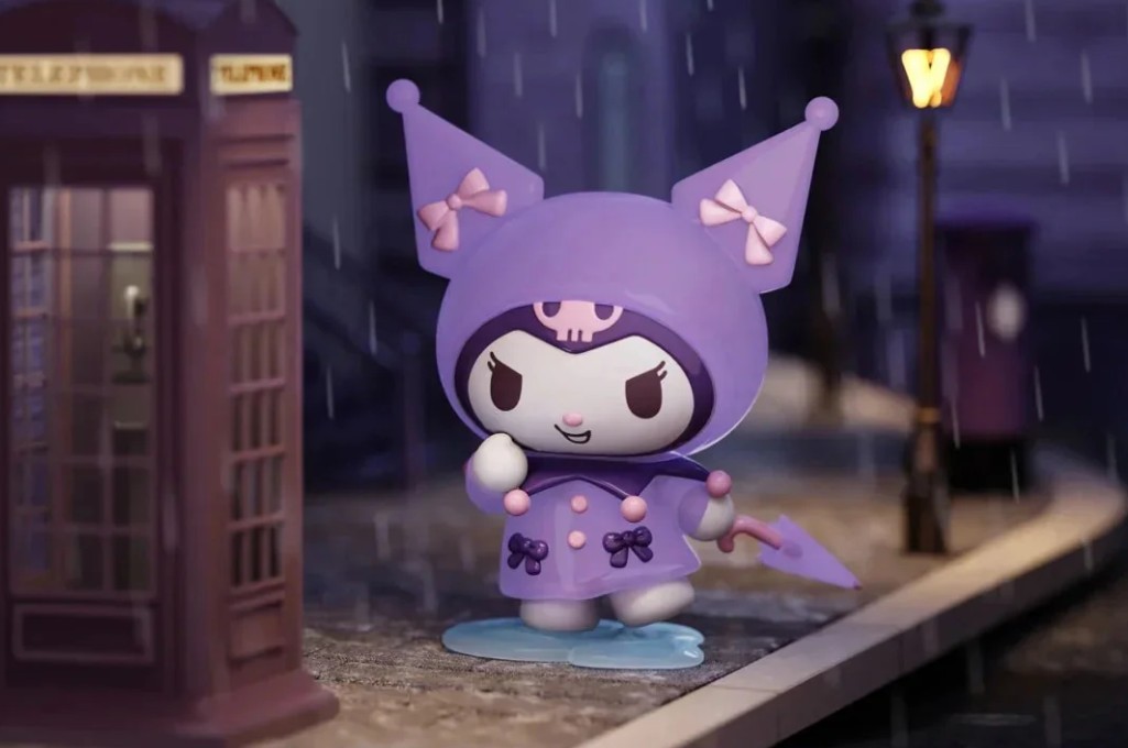 Langbowang x Sanrio Characters It's a Rainy Day Series Figure - Kuromi Langbowang x Sanrio Characters It's a Rainy Day Series Figure - Kuromi
