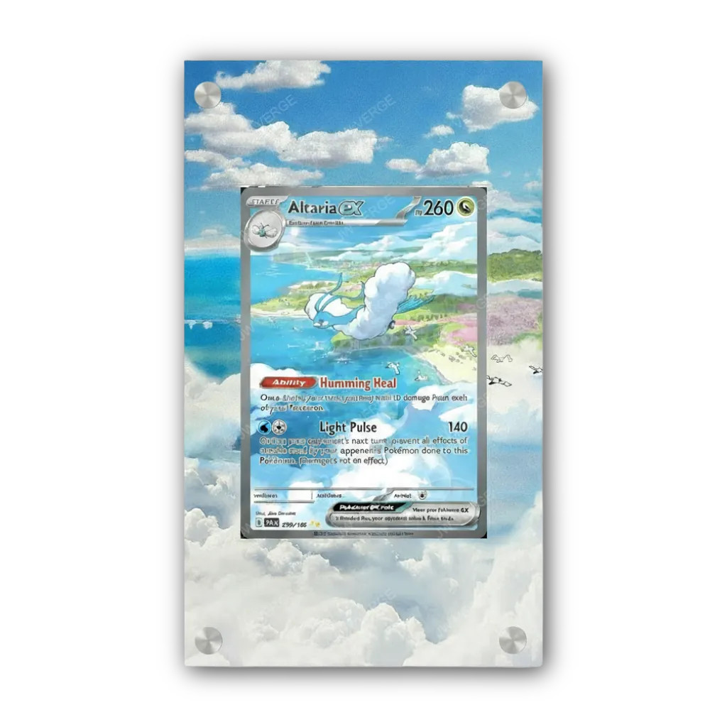 Altaria EX 253/182 - Exclusive Pokémon Extended Artwork Display Case Altaria EX 253/182 - Exclusive Pokémon Extended Artwork Display Case