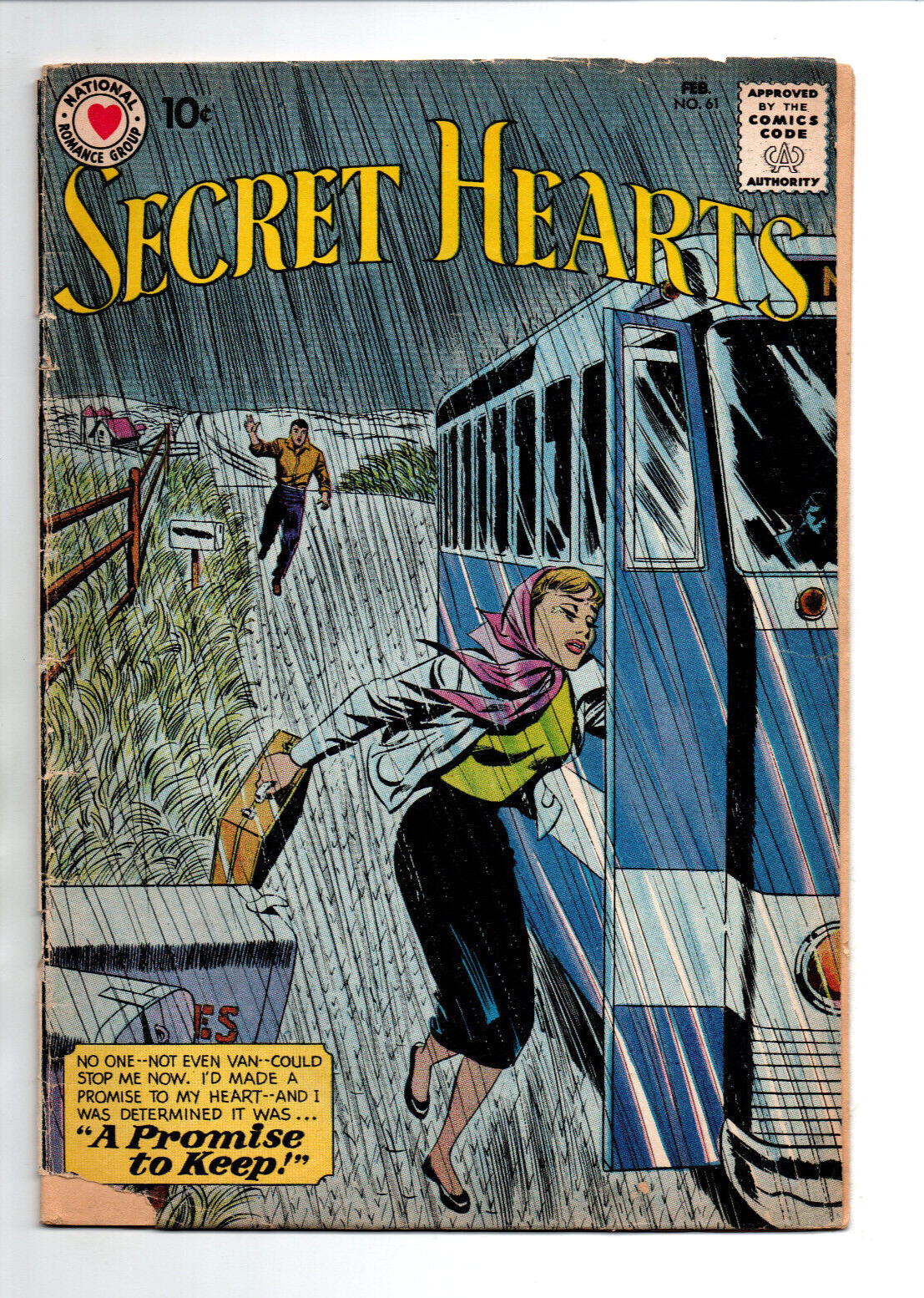 Secret Hearts #61 - Romance - DC Comics - 1959 - GD
