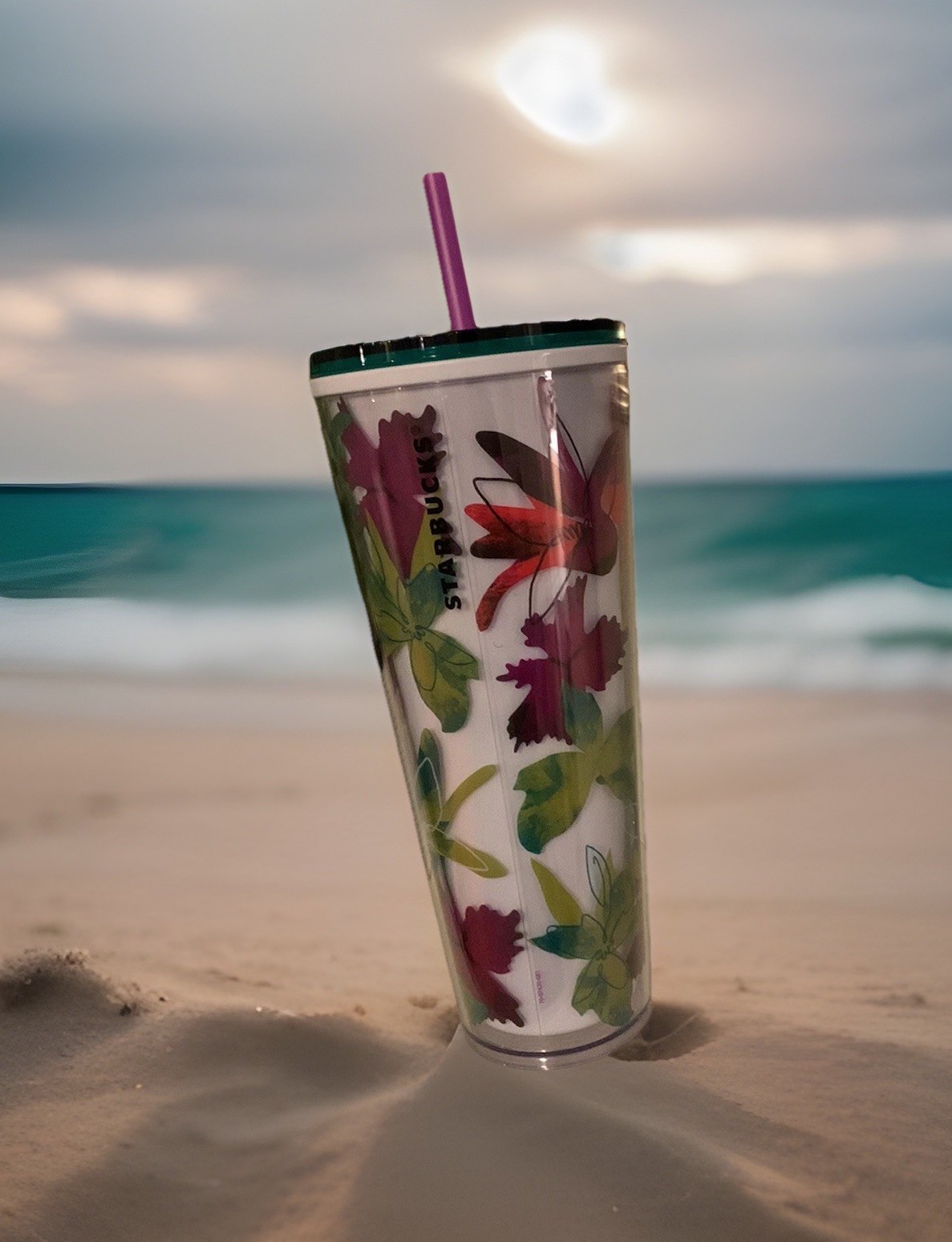 NEW Starbucks Cold Cup Spring 2022 Floral Tumbler 24oz Floral LIMITED EDITION NEW Starbucks Cold Cup Spring 2022 Floral Tumbler 24oz Floral LIMITED EDITION