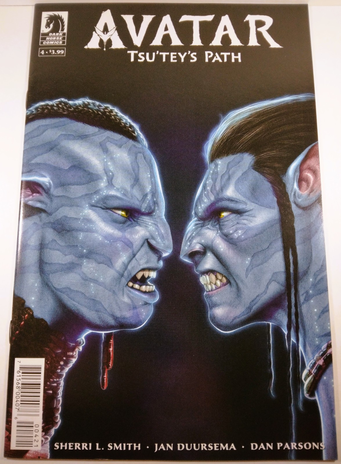 💥 AVATAR TSU'TEY'S PATH #4 SHEA STANDERFER VARIANT B DARK HORSE COMICS 2019 VF-