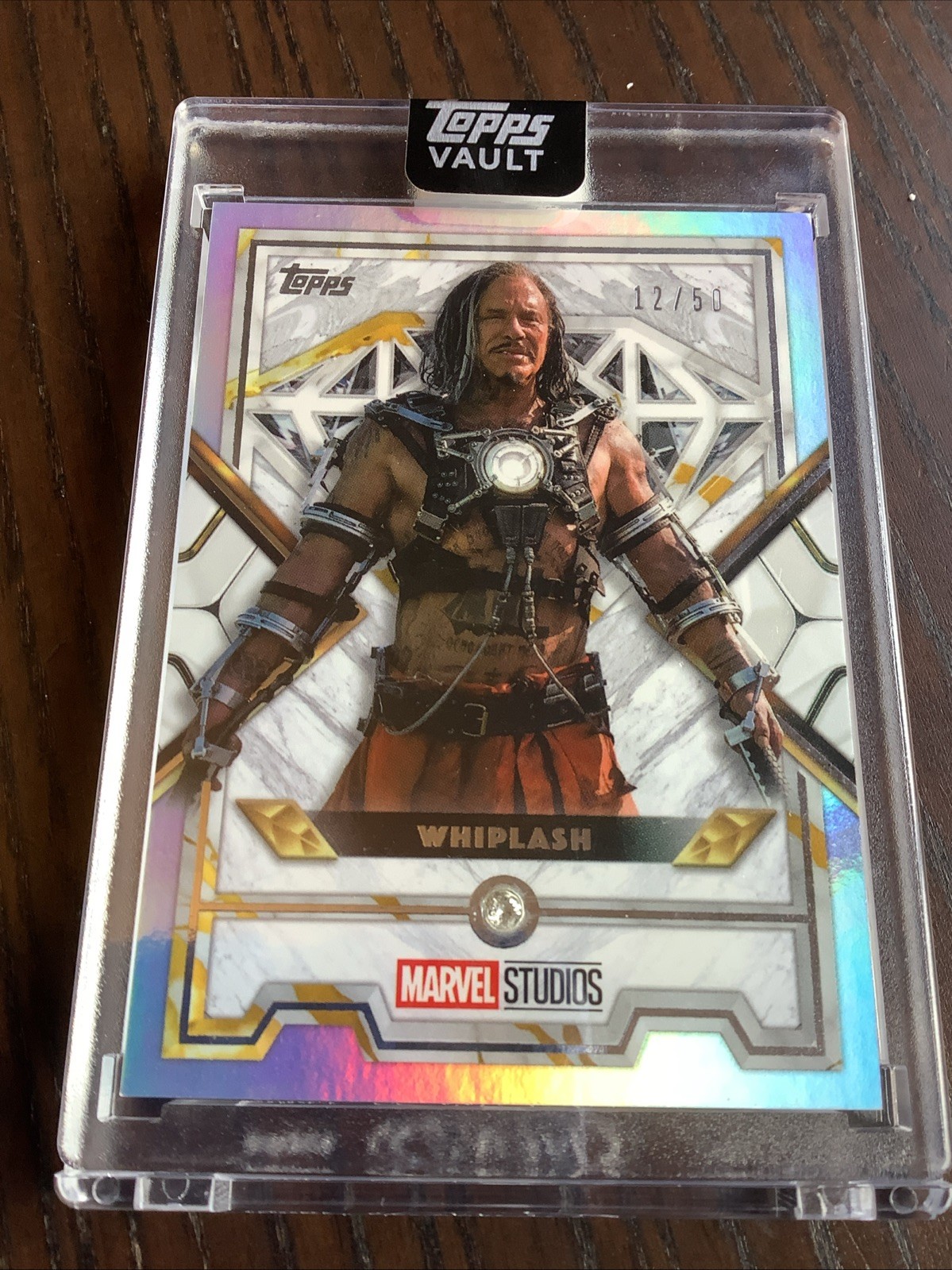2026 Topps Marvel Vault Whiplash With Diamond /50 2026 Topps Marvel Vault Whiplash With Diamond /50